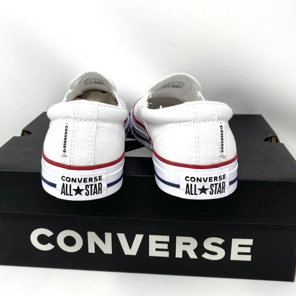 Converse Women Size 167940F CTAS BOULE GORE SLIP ON White Canvas Low Top Sneaker - Picture 5 of 11